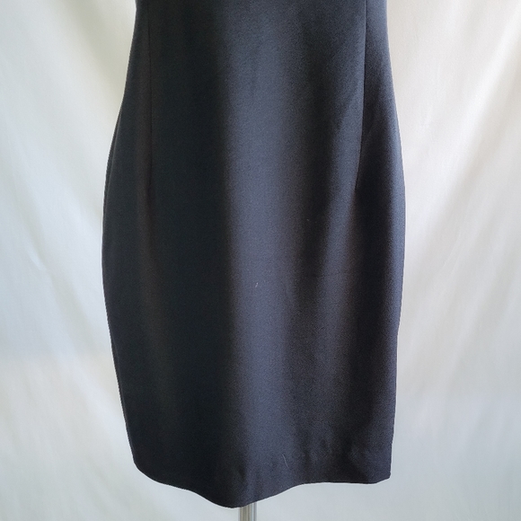 Donna Ricco New York Sleeveless Black Dress Women's Petite 6 - Picture 5 of 11